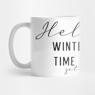 Hello WINTER Mug